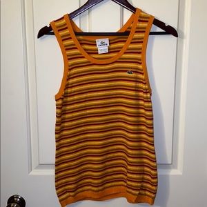 LaCoste striped sweater vest